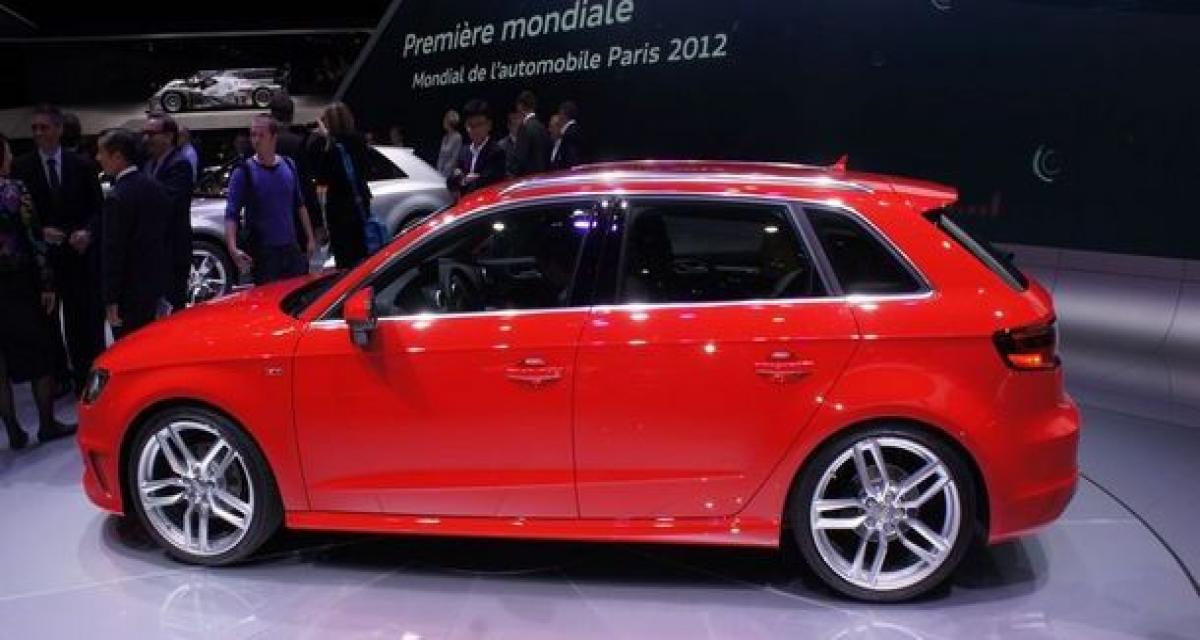 Paris 2012 : 25 400 € le ticket d'entrée de l'Audi A3 Sportback