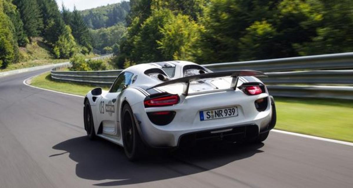 Porsche 918 Spyder : la barre des 7' au Nürburgring ?