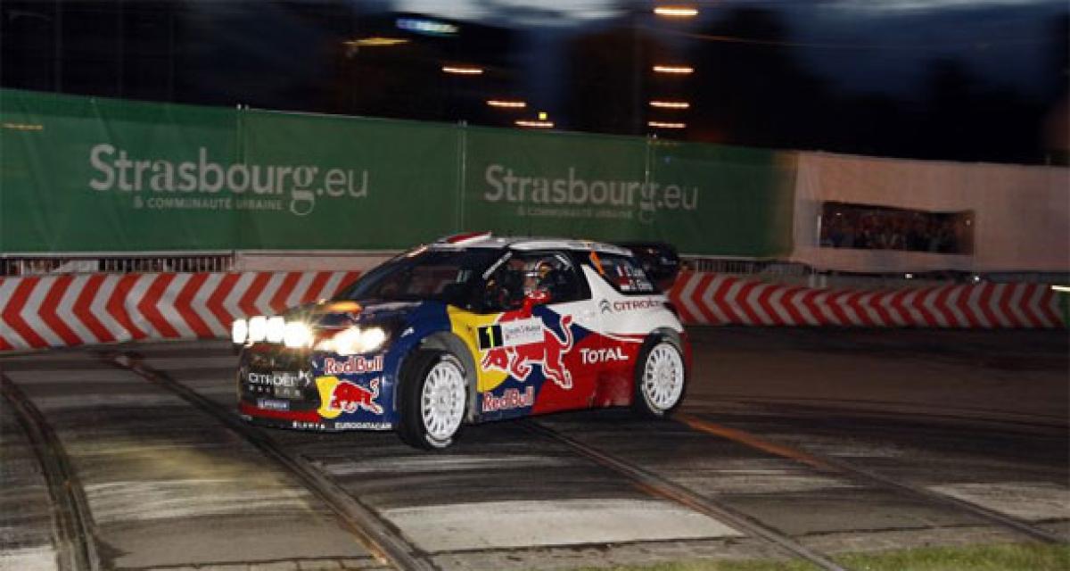 WRC : Sébastien Loeb en tête du Rallye de France