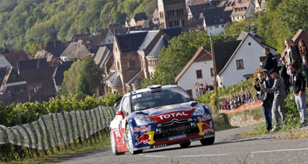 WRC : Loeb maître sur ses terres