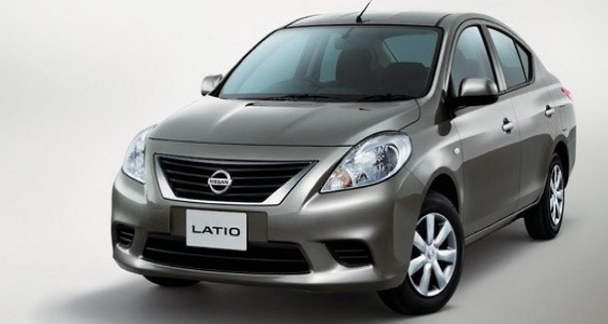 Nissan Latio : nouvelle cousine au Japon