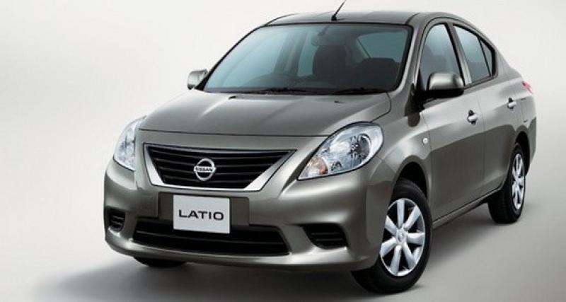  - Nissan Latio : nouvelle cousine au Japon