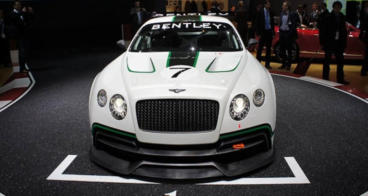 Une série street legal pour la Bentley Continental GT3 ?