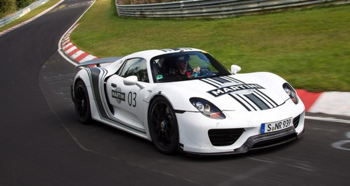 La Porsche 918 Spyder au Nürburgring (vidéo)