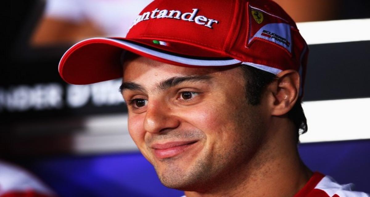 F1 officiel: Massa chez Ferrari jusqu'à fin 2013