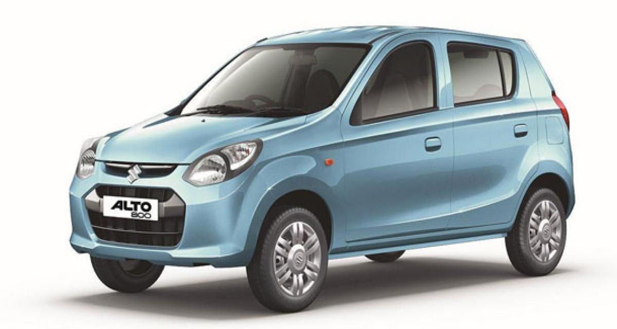 Maruti-Suzuki Alto 800, officiellement lancée à 3.500€