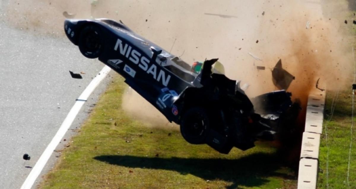 ALMS Petit Le Mans 2012 : la Nissan-DeltaWing se fait sortir en essais