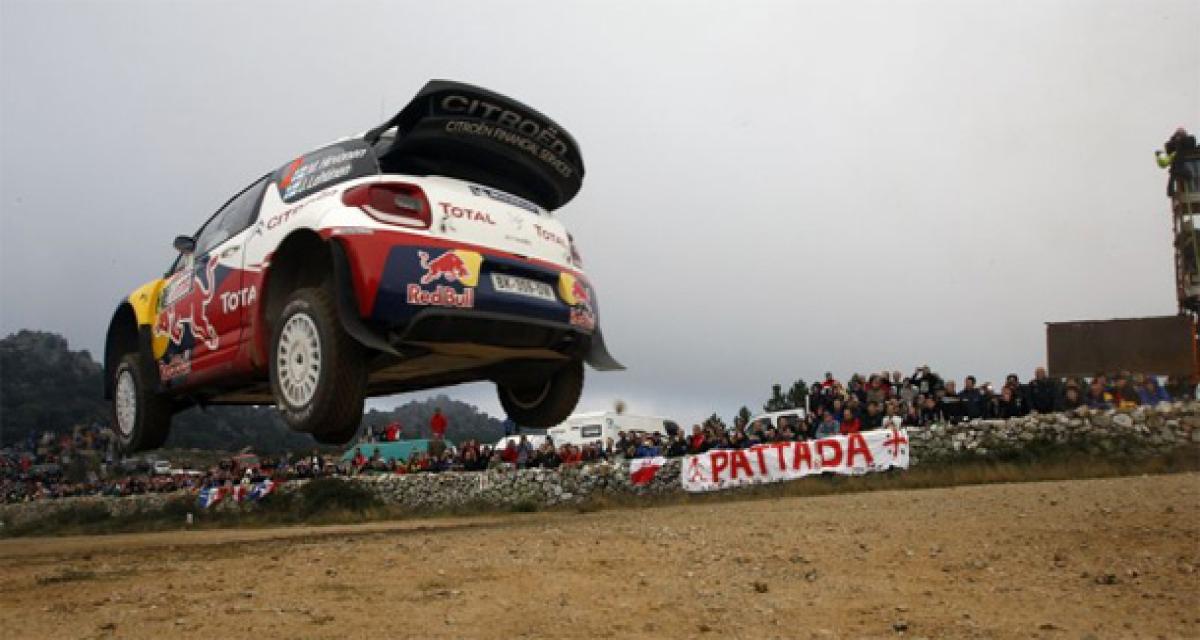 WRC : Hécatombe en Sardaigne, Hirvonen devant