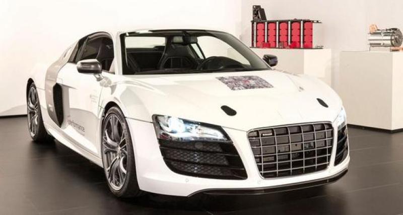  - Audi F12 e performance prototype : brainstorming électrique