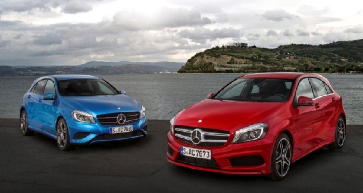 Mercedes augmente la production de la nouvelle Classe A
