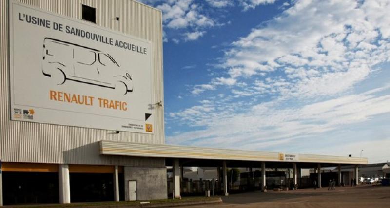  - Renault: le Trafic arrive à Sandouville