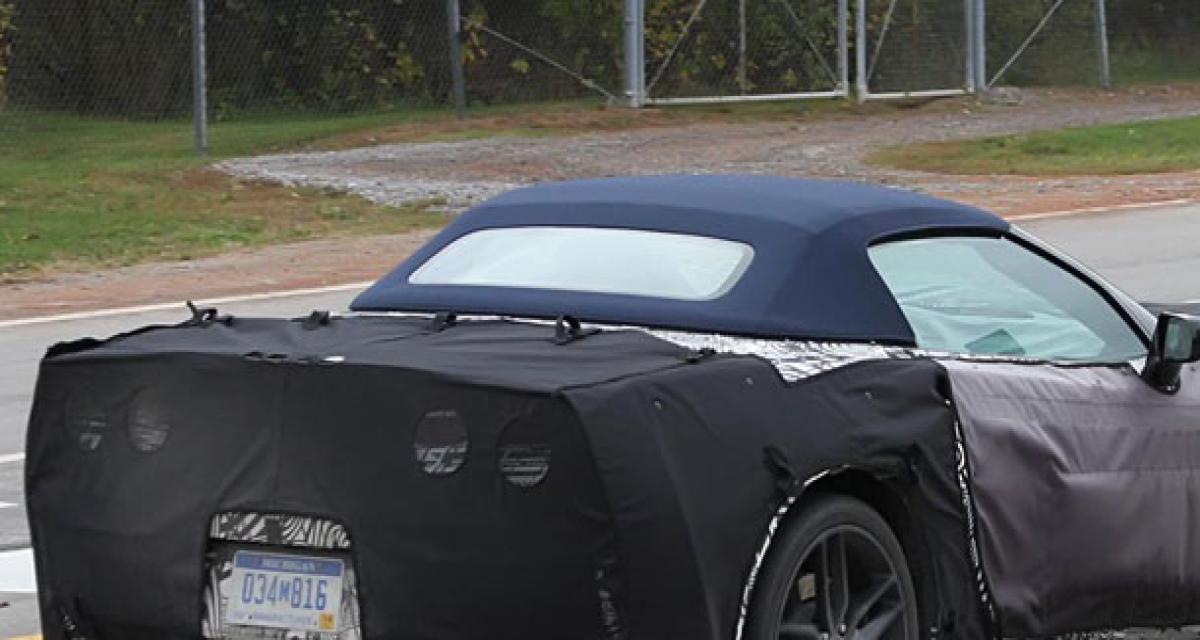 Spyshots : Chevrolet Corvette C7 Cabrio