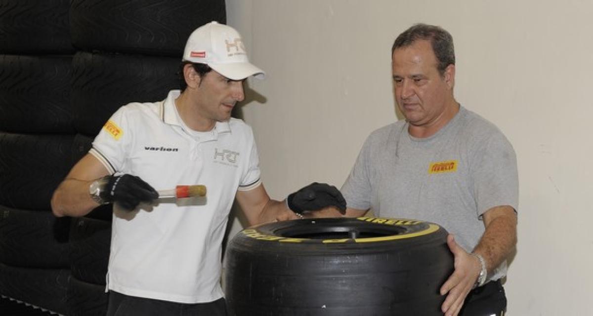 F1 Inde 2012: Pedro de la Rosa remporte le Pirelli Tyre Challenge