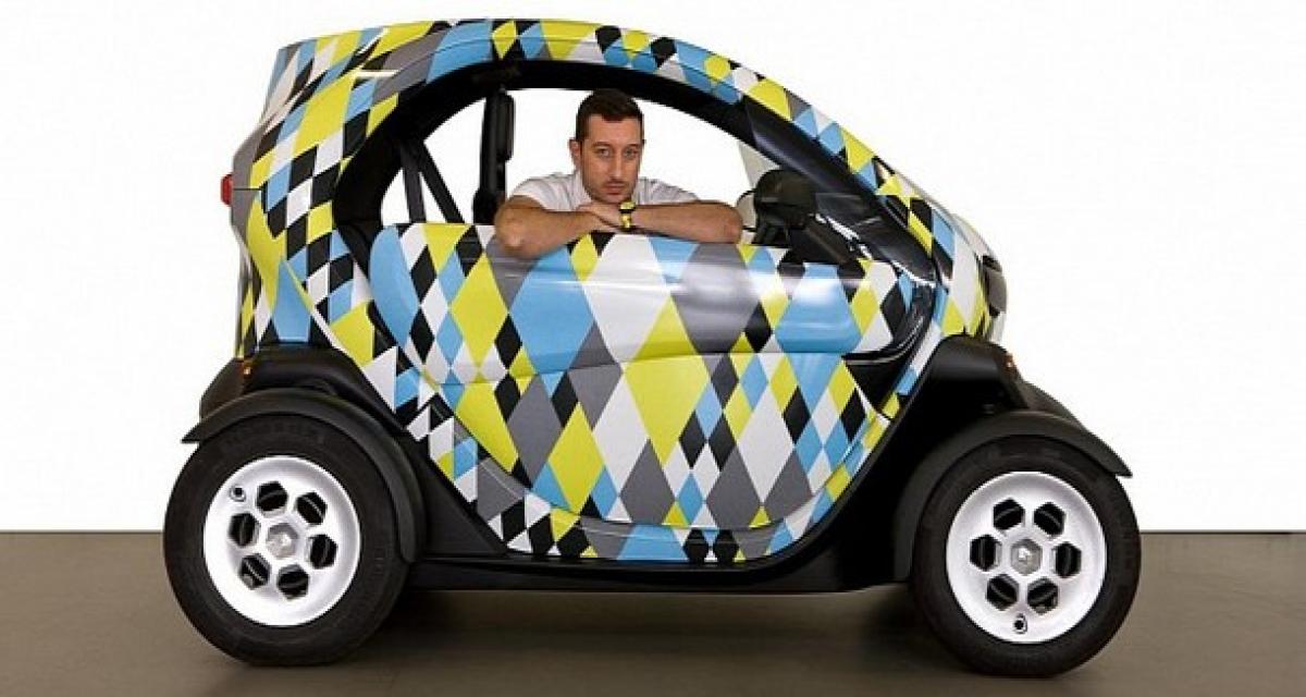 Renault Twizy Paolo Gonzato : art car hommage à Picasso