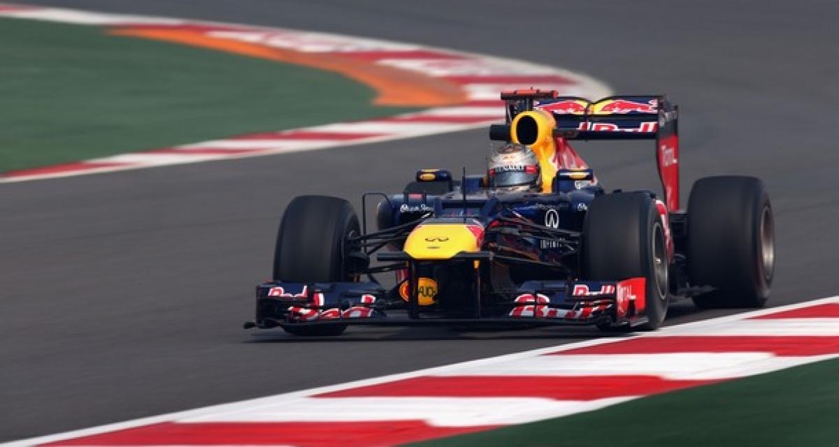 F1 Inde 2012 qualifications: Vettel et Red Bull sur un nuage
