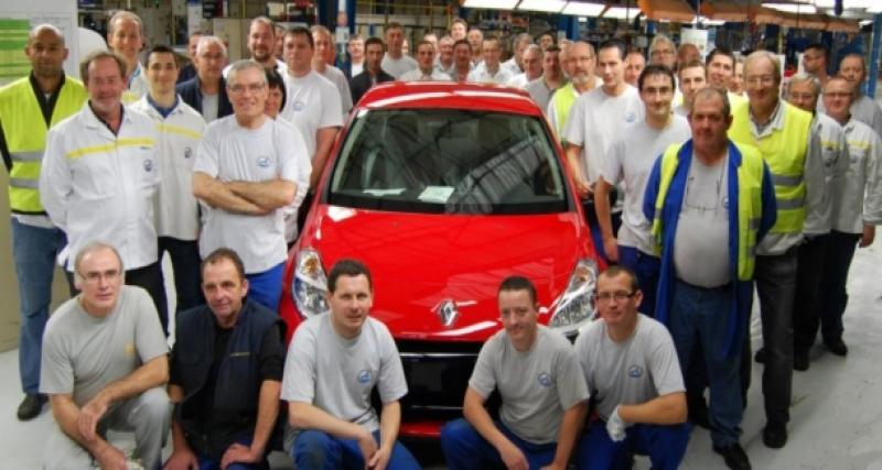  - La dernière Clio III RS est sortie de l'usine de Dieppe