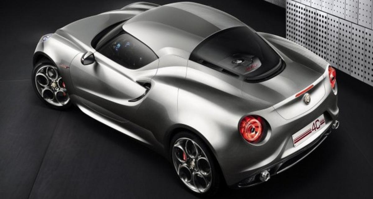 Genève 2013 : l'Alfa Romeo 4C dans les tuyaux...