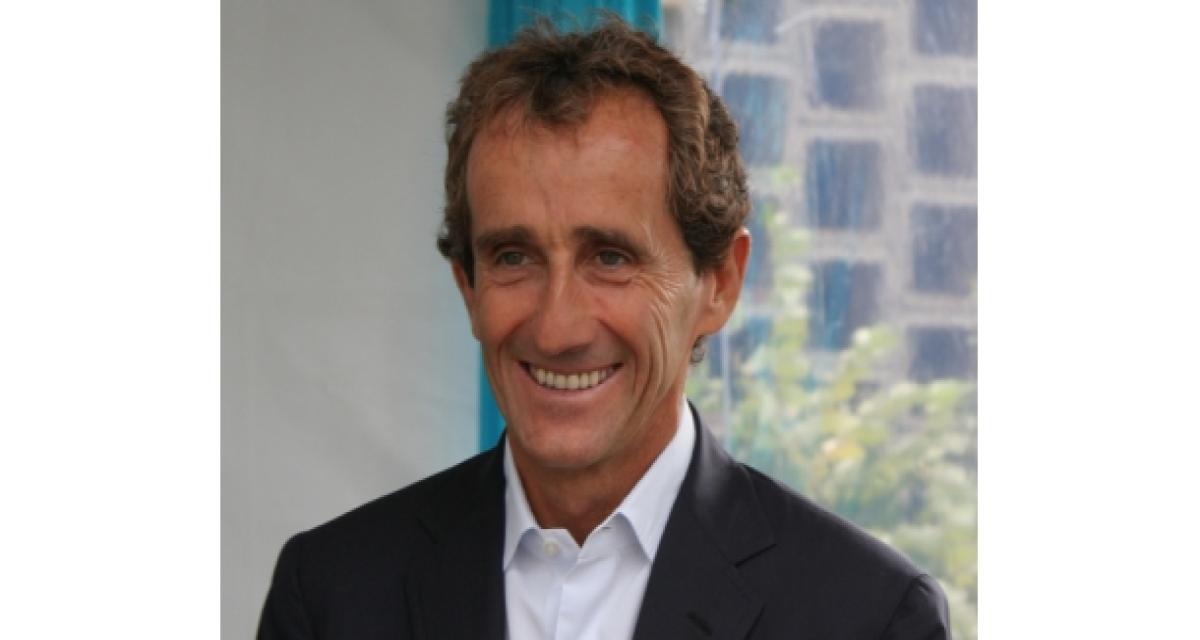 F1 : Alain Prost en VRP de luxe pour le Grand-Prix de France