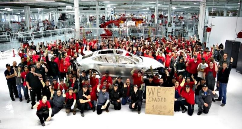  - Tesla S : 1000 exemplaires (ou presque)
