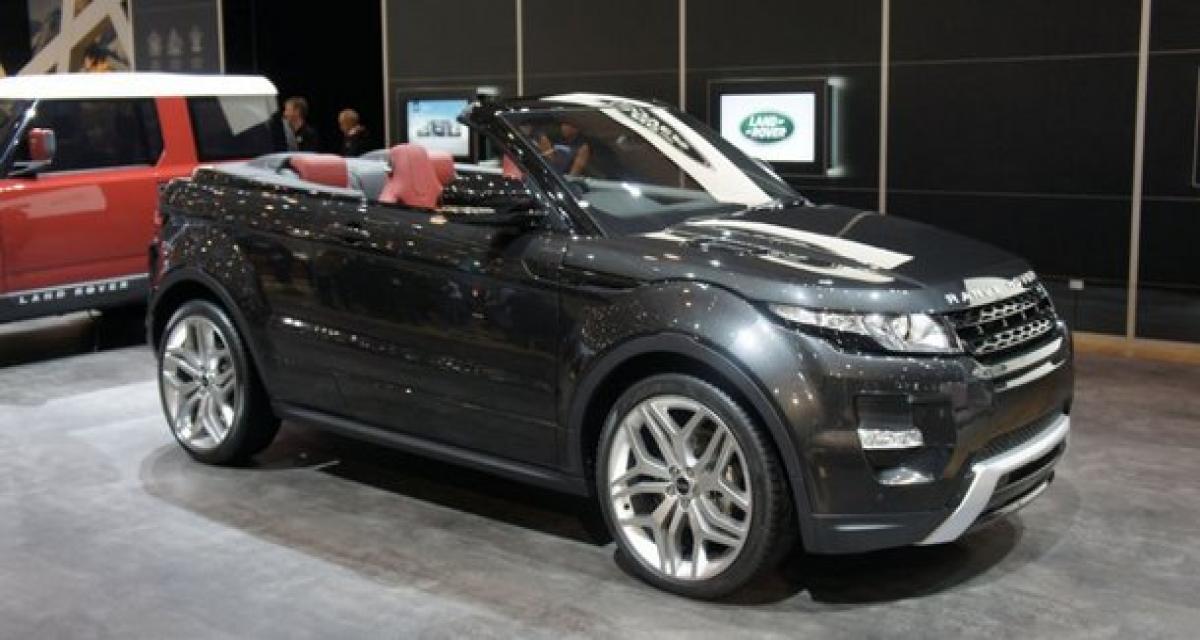 Range Rover Evoque Cabriolet : pas validé ni abandonné