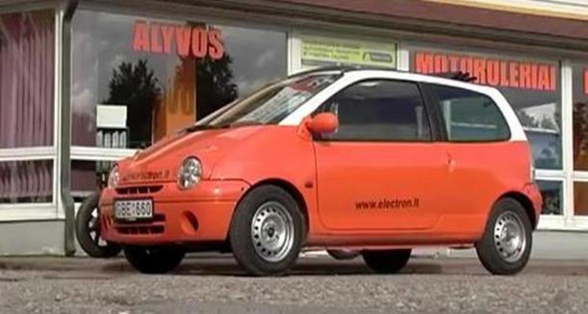 La Renault Twingo I s'électrifie en Lituanie