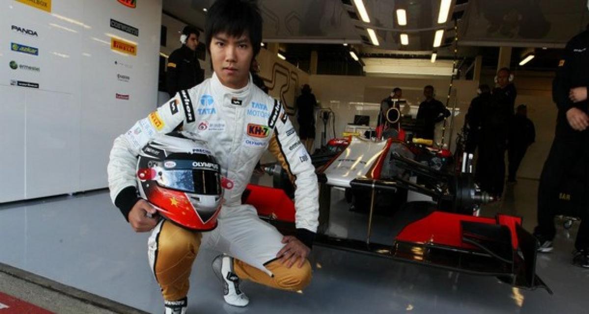 F1 2013: Ma Qin Hua chez HRT