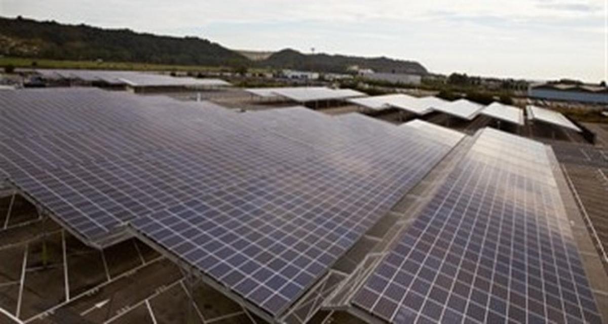 Renault inaugure 40 hectares de panneaux photovoltaïques
