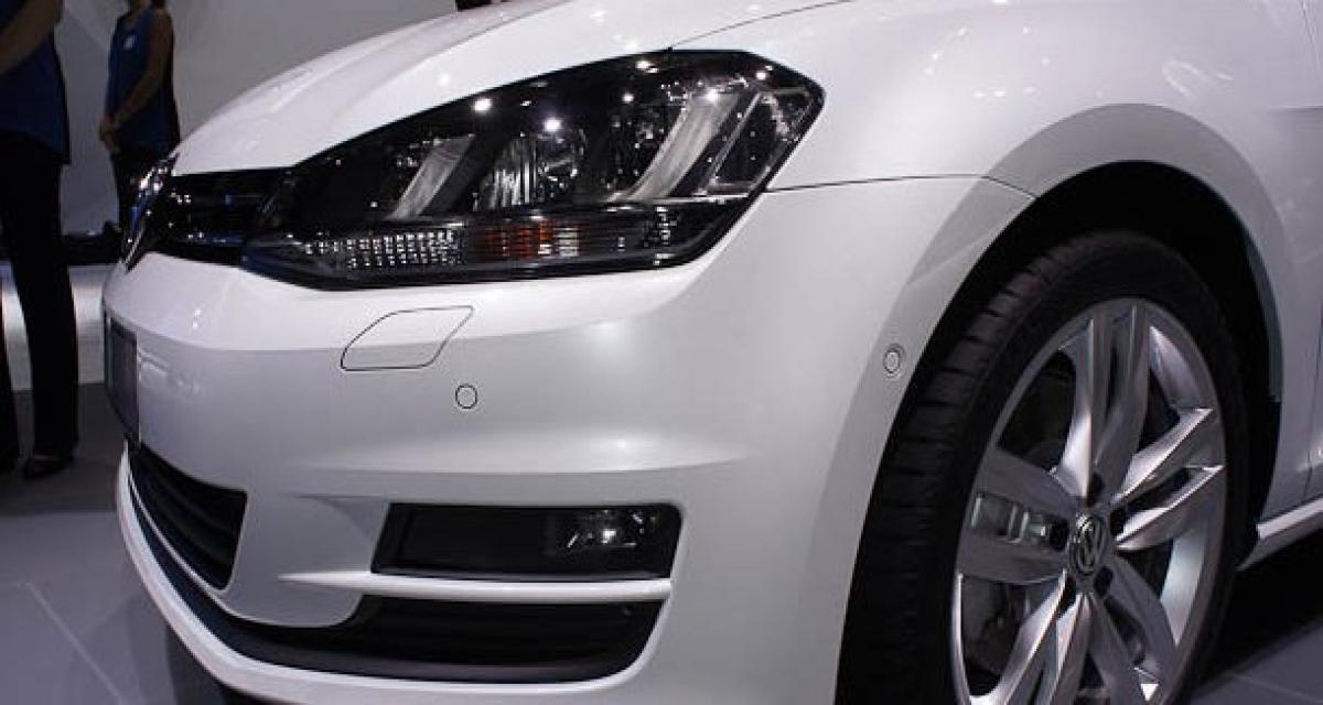 La VW Golf VII affiche 40000 précommandes au compteur