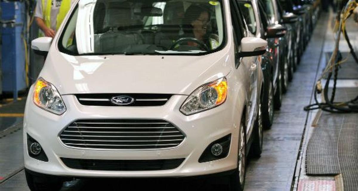 Ford lance la production du C-Max Energi