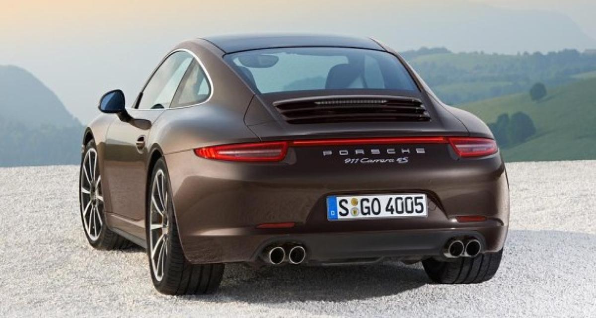 Porsche: réduction de la production en 2013