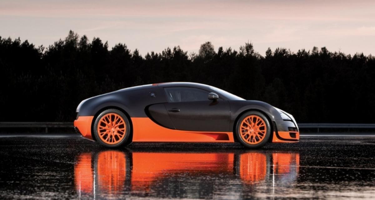 Francfort 2013 : la Bugatti Hyper Sport Veyron refait parler d'elle