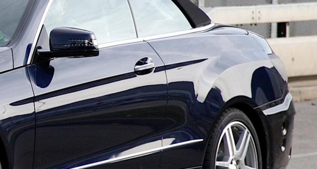Spyshot : Mercedes Classe E Cabriolet