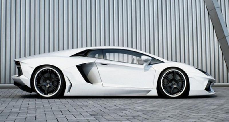  - Wheelsandmore dévoile la Lamborghini Aventador LP-777 Bianco