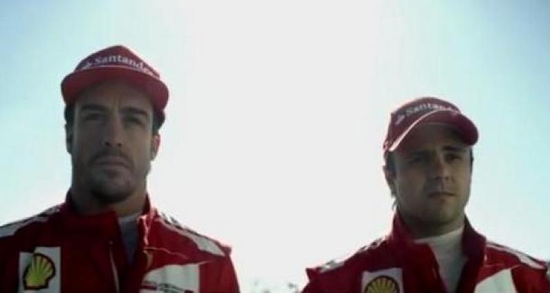  - Los Angeles 2012 : Alonso et Massa en Abarth 500 Cabrio (vidéo)