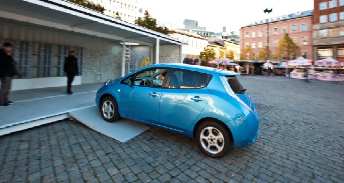 La Nissan Leaf ne réalisera pas son objectif de vente en 2012