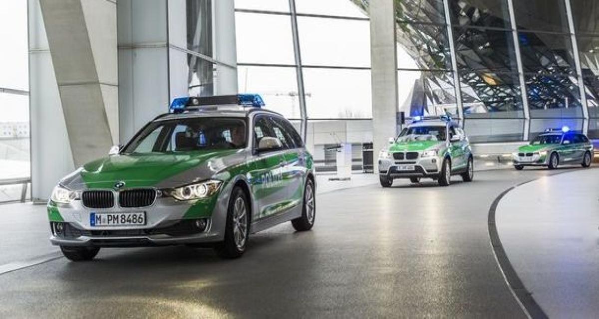 BMW fournit deux nouveaux véhicules à la police bavaroise