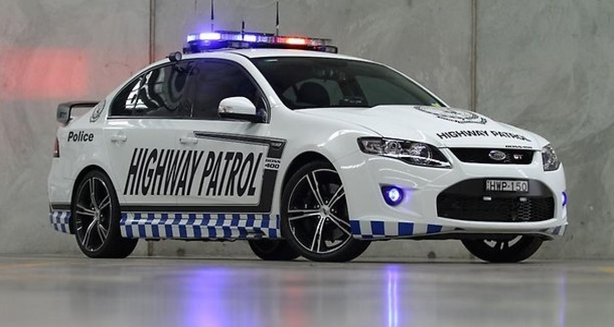 536 chevaux pour la police australienne !