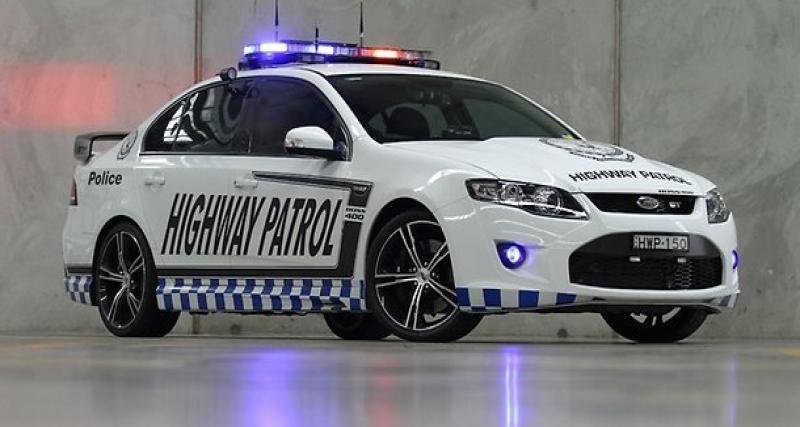  - 536 chevaux pour la police australienne !