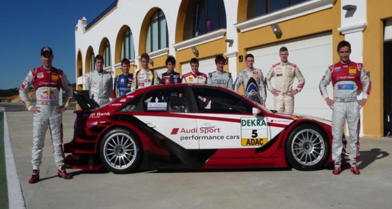  - DTM 2013: Audi teste des juniors