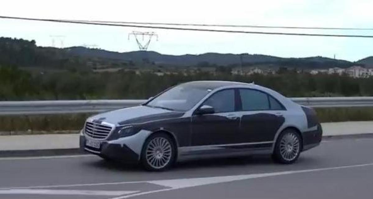 Spyshot : Mercedes Classe S (vidéo)