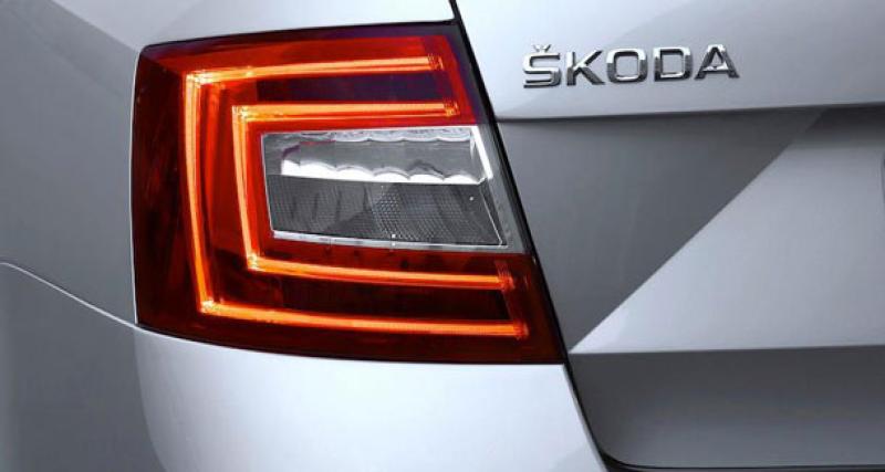  - Škoda Octavia, première vue officielle