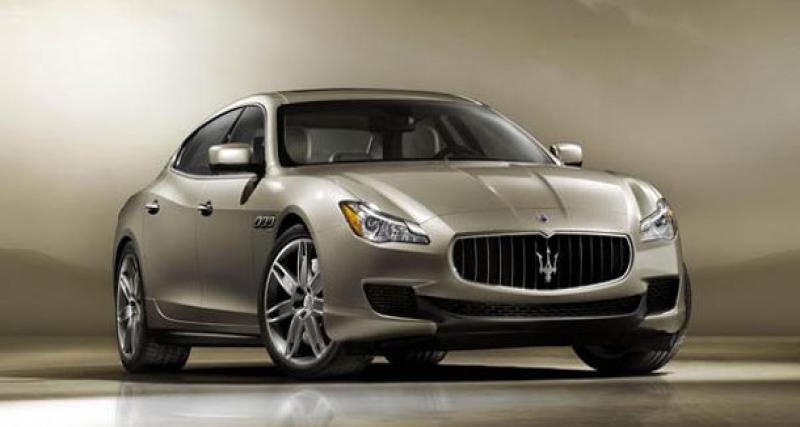  - La Maserati Quattroporte confirme ses motorisations