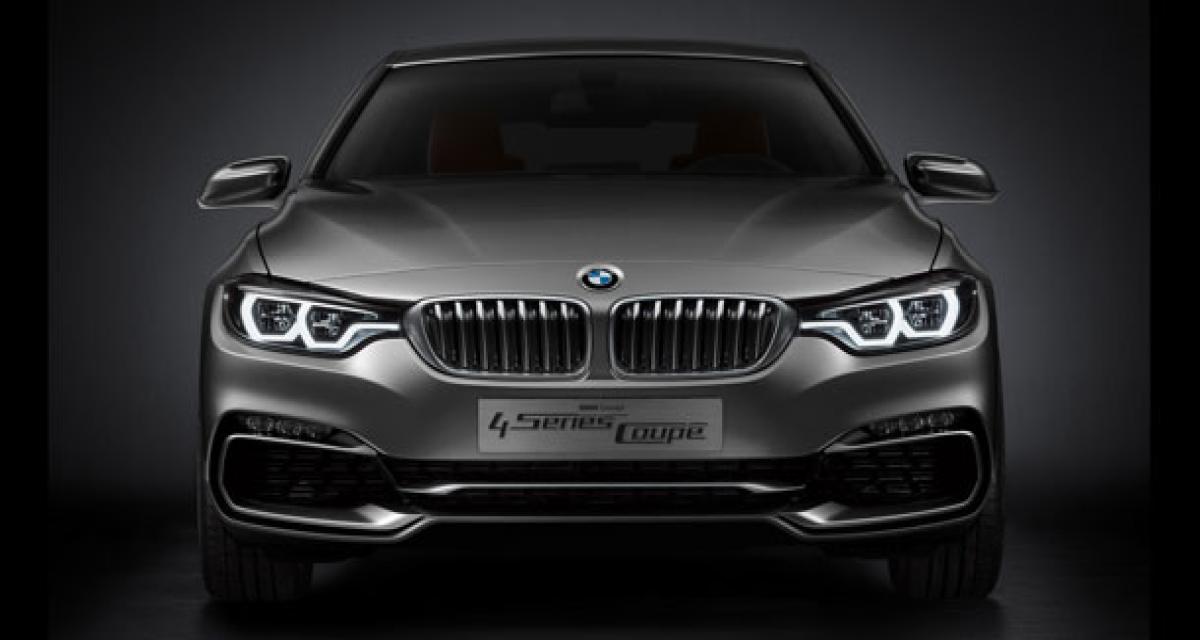 Détroit 2013 : BMW Série 4 Coupé Concept
