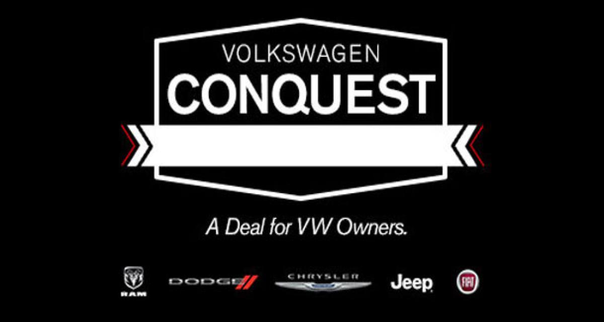 Chez Chrysler, 1000$ de ristourne en plus pour les clients Volkswagen