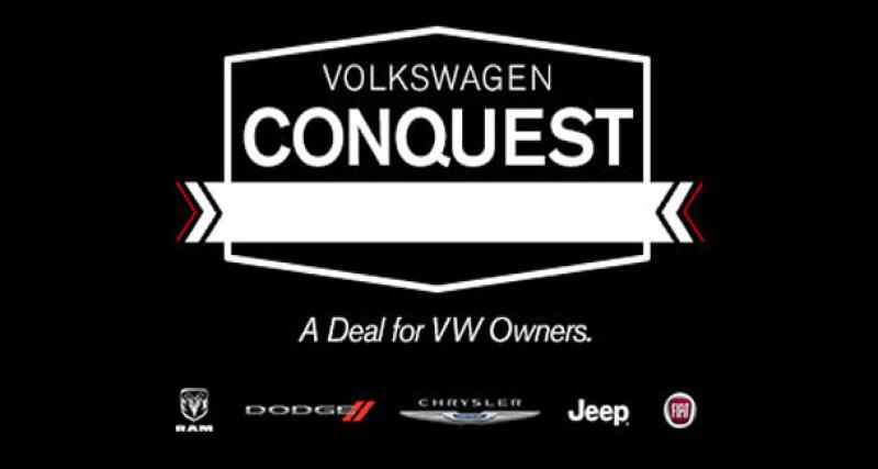  - Chez Chrysler, 1000$ de ristourne en plus pour les clients Volkswagen