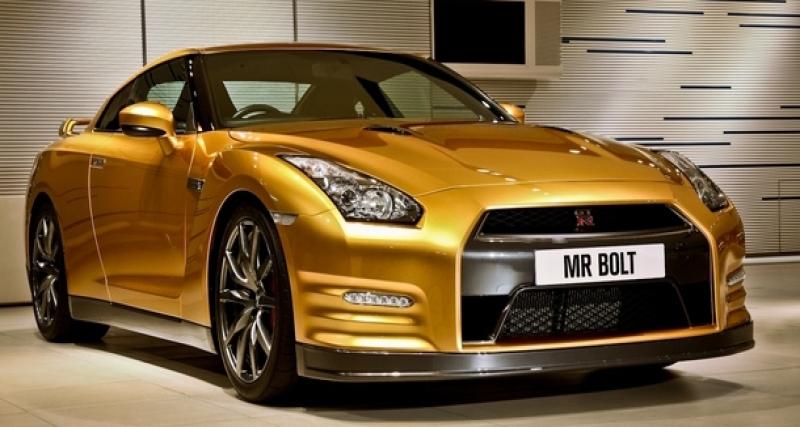  - La Nissan GT-R "Bolt Gold" adjugée vendue