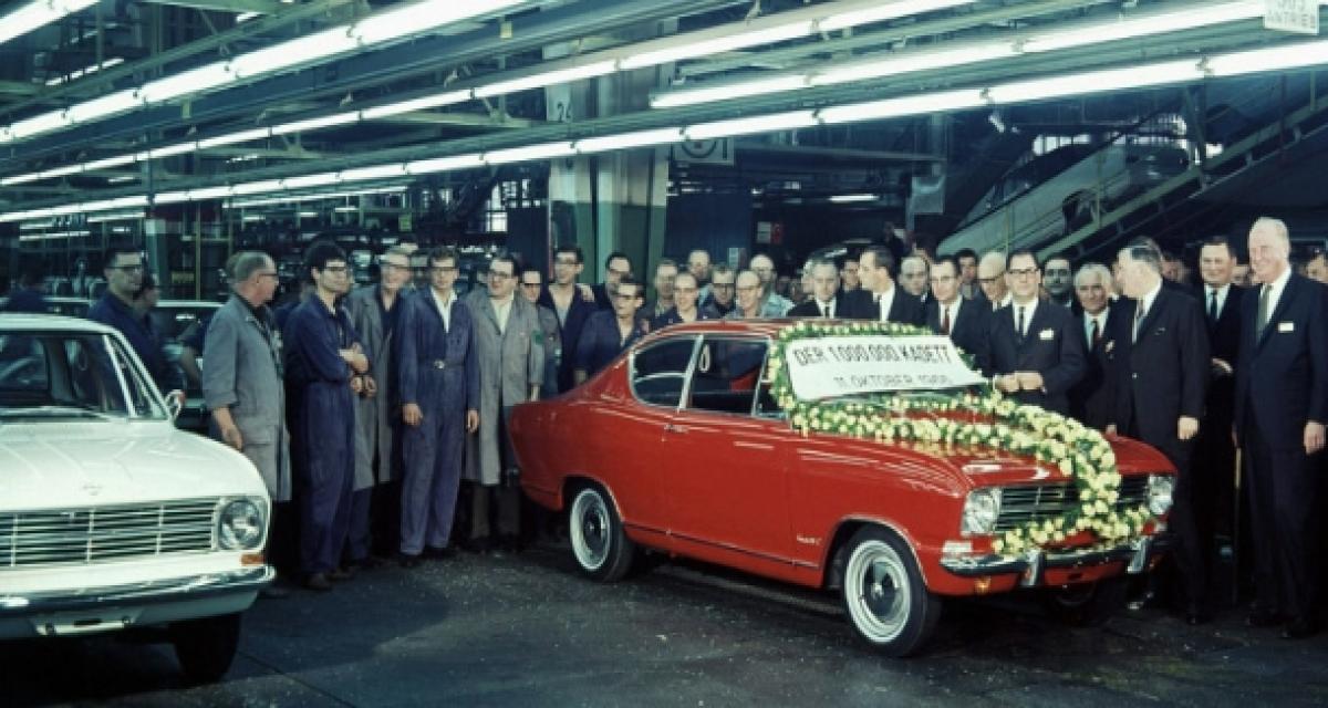 GM ne produira plus de voiture à Bochum (Opel) en 2016