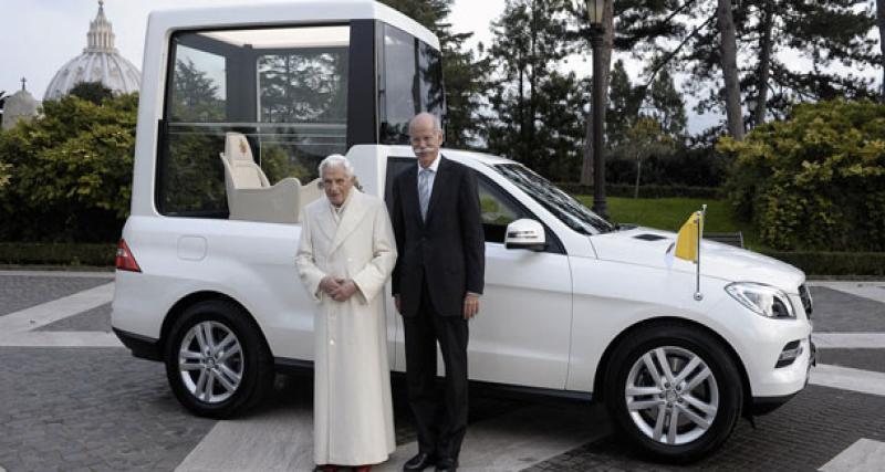 - Le pape reste fidèle à Mercedes