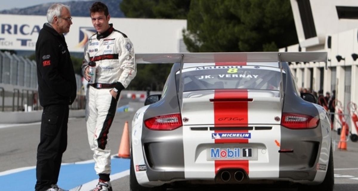 Jean Karl Vernay sélectionné pour un volant en Porsche Supercup