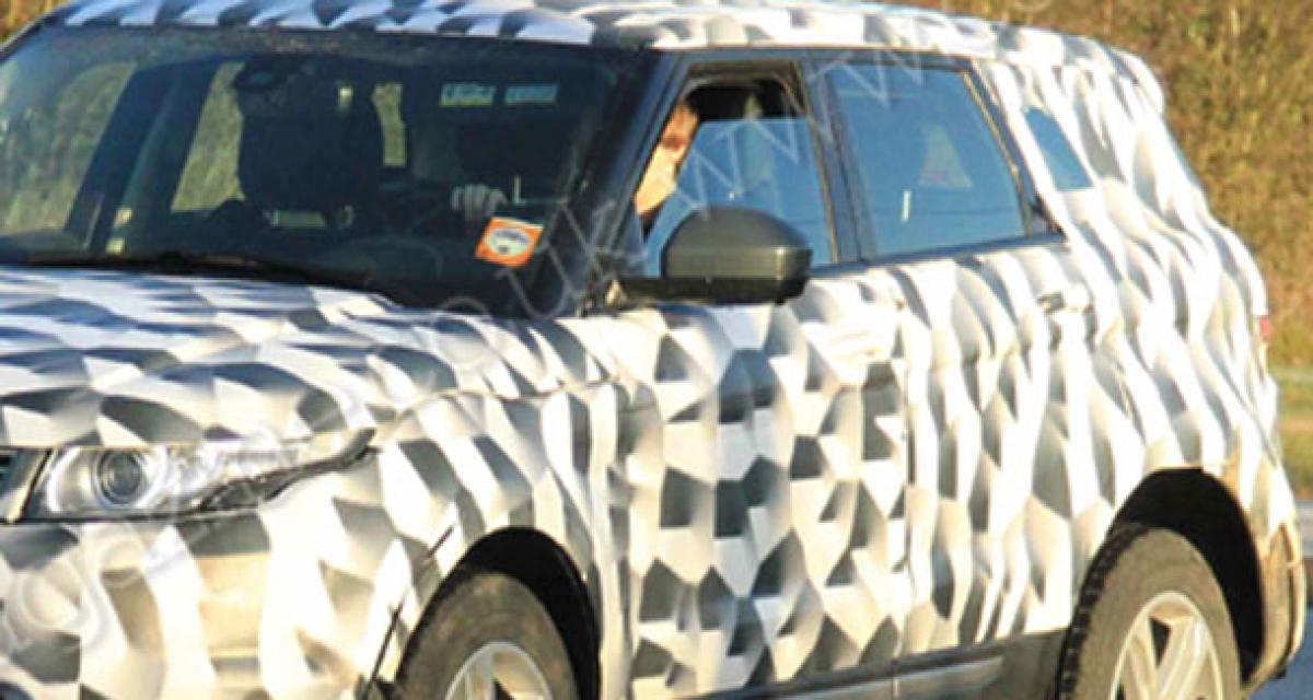 Spyshots: Range Rover Evoque version longue